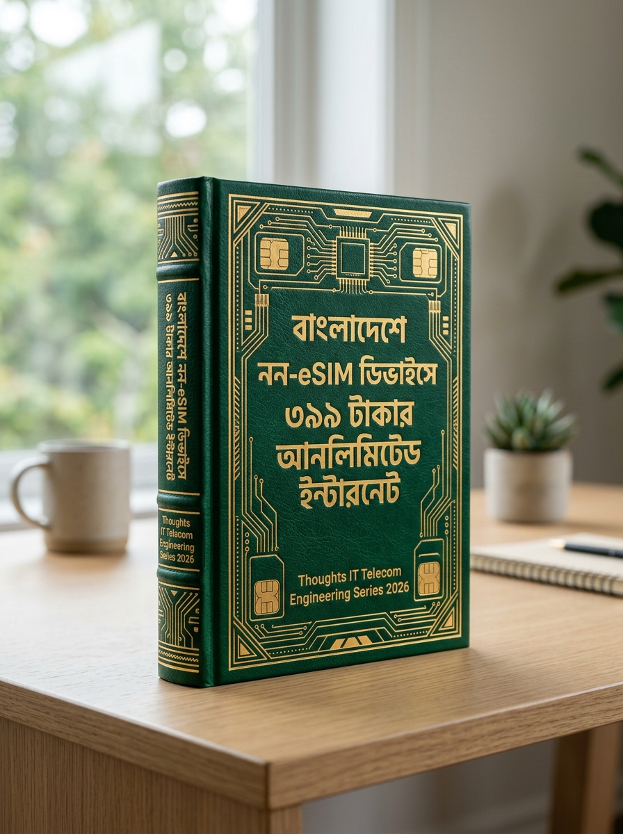 বাংলাদেশে নন-eSIM ডিভাইসে ৩৯৯ টাকার আনলিমিটেড ইন্টারনেট: হার্ডওয়্যার ম্যানুফ্যাকচারিং ও সোর্সিং কমপ্লিট বুক